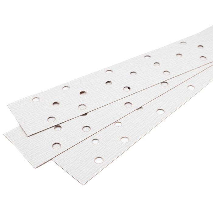 Абразивний папір у смужках 70х420 мм 23 отвори зерно Р400 RHYNOGRIP HT Indasa 55944