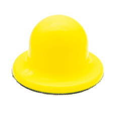 Ручний шліфувальний блок жовтий 100х100 на липучці 125мм