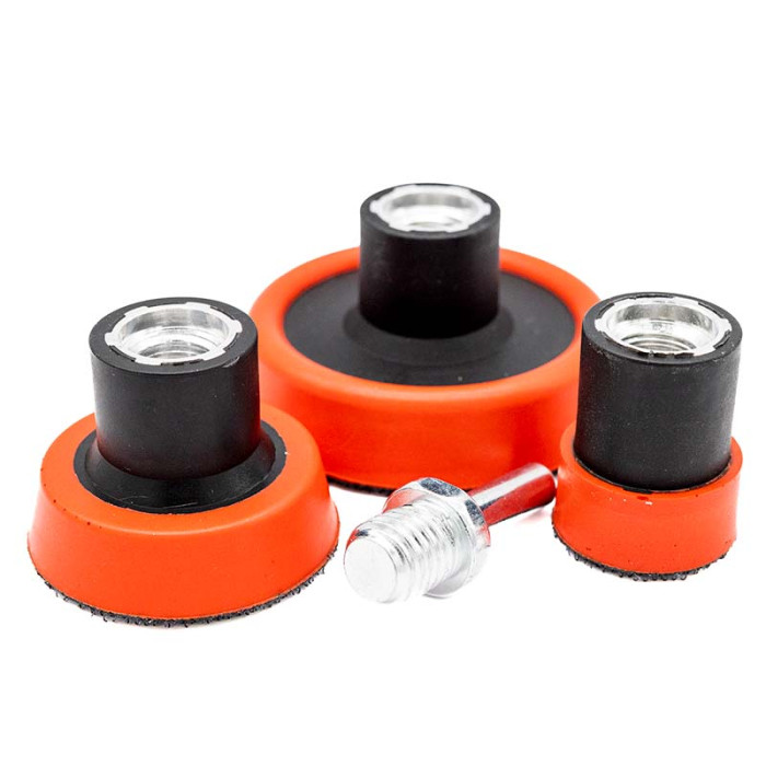 Набір платформ для полірування з перехідником 3шт (D30мм D50мм D70мм)