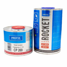 Лак СР 1800 Rocket (швидкий) 2K HS 2:1, комплект із затверджувачем 1л + 0,5л