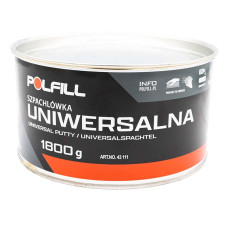 Шпаклівка універсальна автомобільна Polfil 1,8 кг