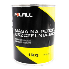 Герметик каучуковий під кисть Polfill 1кг чорний