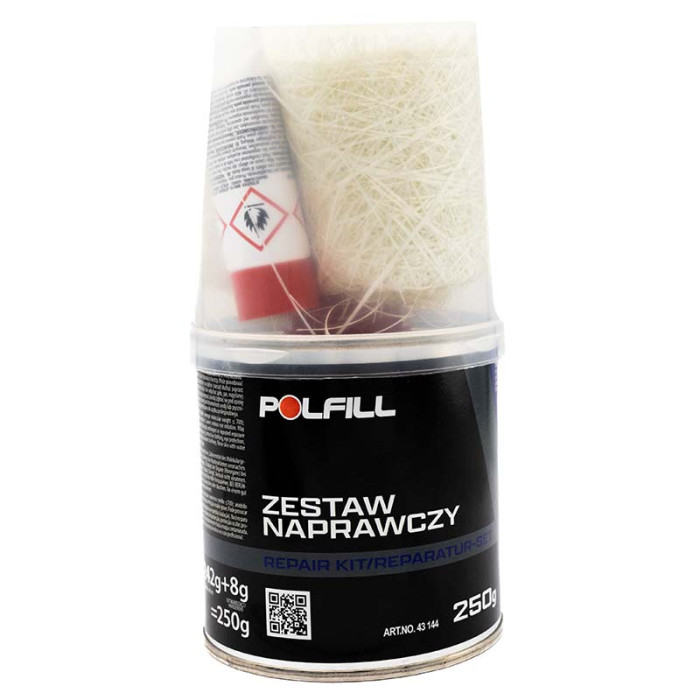 Смола поліефірна комплект Polfill 0,25 кг (смола+тканина)