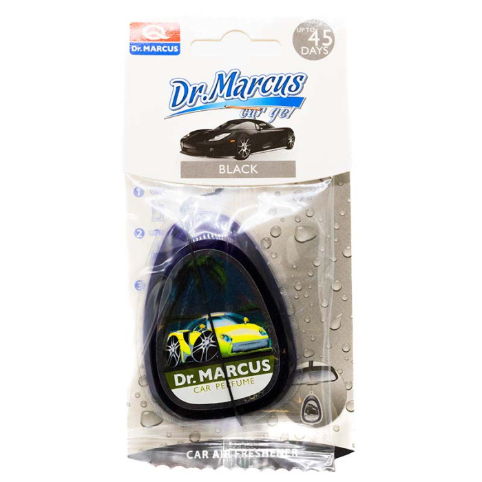 Ароматизатор Dr.Marcus Car Gel Black (чорний) 10 мл гель на дзеркало