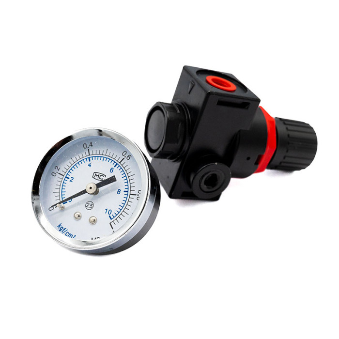 Регулятор тиску INTERTOOL 1/4 металевий PT-1425