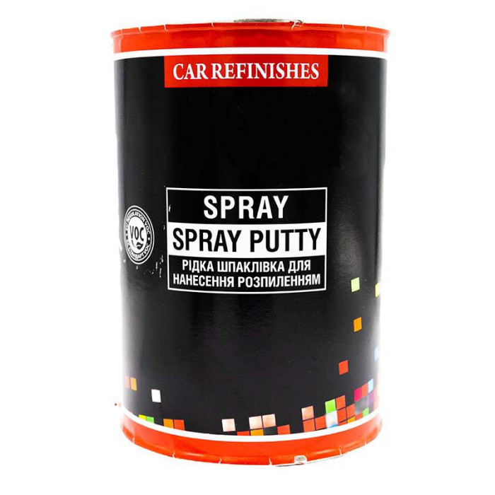 Шпаклівка розпилювальна CS System SPRAY, сіра 1 кг
