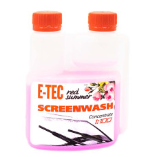 Очищувач скла літній концентрат 250 мл E-TEC Red Summer