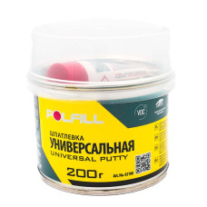 Шпаклівка універсальна автомобільна Polfill з відп. 0,2 кг
