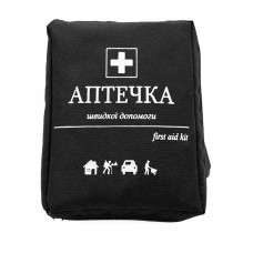 Аптечка медична автомобільна АМА-1 у чорній сумці