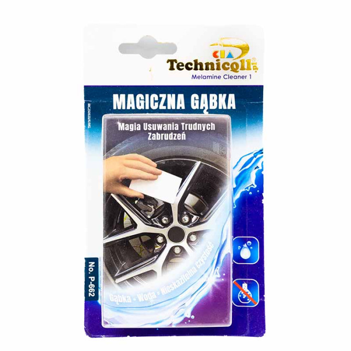 Мочалка губка меламиновая 100 х 60 х 20 мм Technicqll P-662