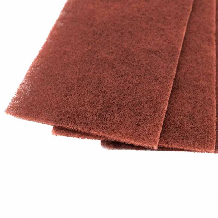 Абразивне волокно скотч брайт UF 115x230 мм (червоний)