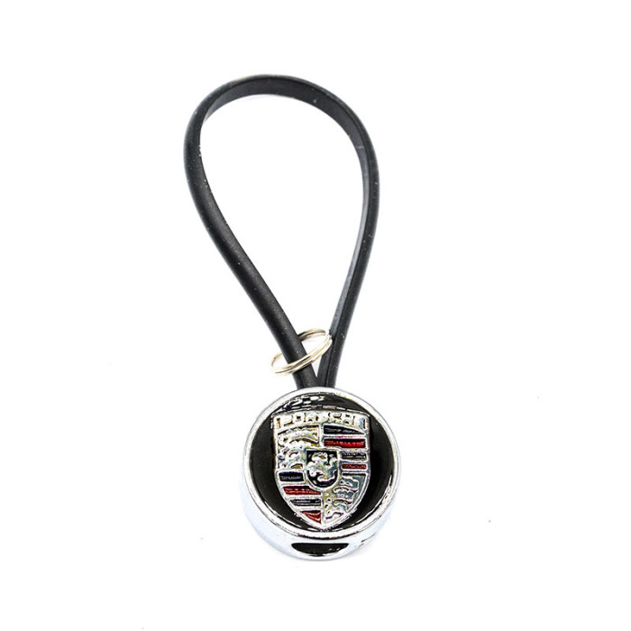 Брелок із силіконовим ремінцем Porsche