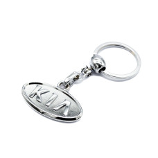 Брелок металевий KIA для ключів