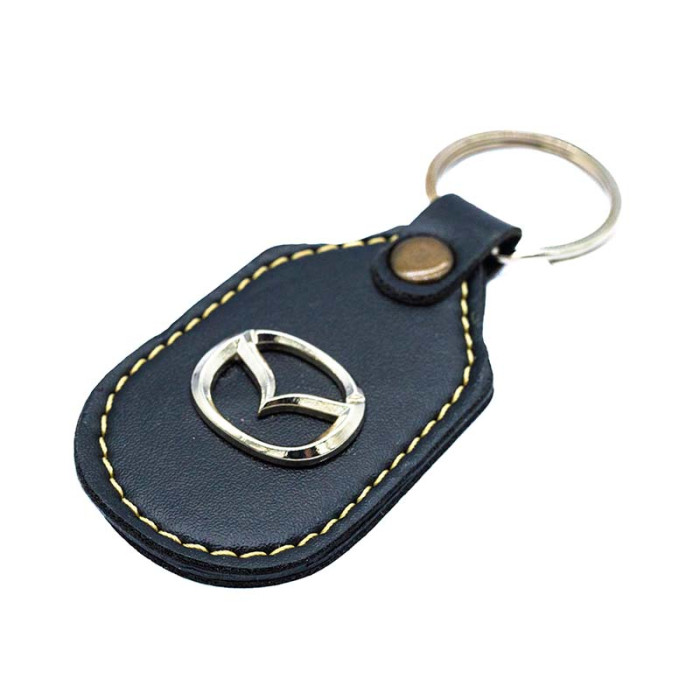 Брелок шкіряний MAZDA для ключів