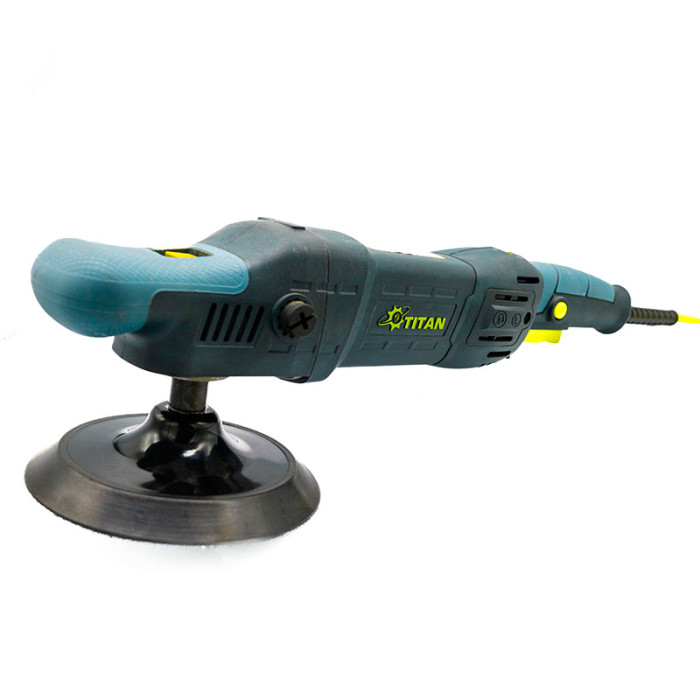 Полірувальна ротаційна машина TITAN PRP 14-2 (1200 W, стабілізатор об. амплітуда 15 мм)