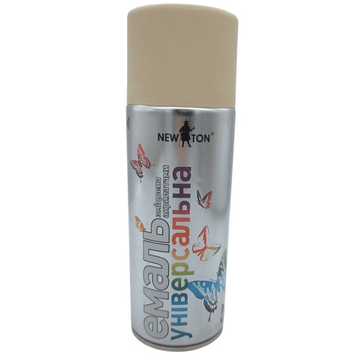 Краска универсальная в аэрозоле NEW TON 400мл бежевая матовая RAL 1001