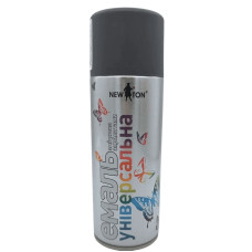 Краска универсальная в аэрозоле NEW TON 400мл серый антрацит матовая RAL 7016