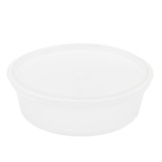 Баночка пластикова з кришкою 0,3л