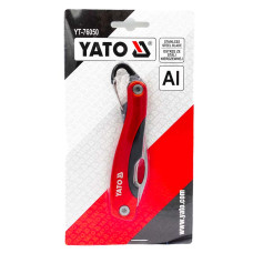 Ніж складаний YATO L=125мм (арт. YT-76050)