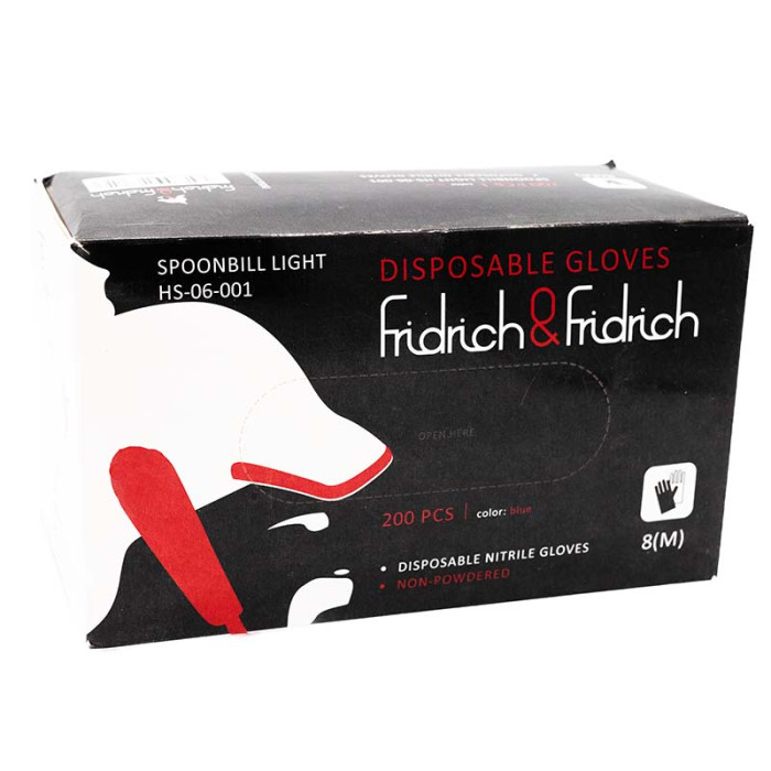 Рукавички нітрилові розмір M Fridrich (ціна за пару)