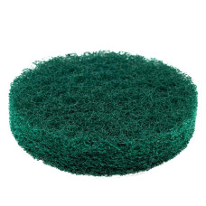 Абразивне волокно скотч брайт на липучці, круглий, зелений (під платформу D95мм)