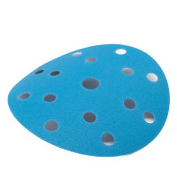 Абразивний круг DeerFos P120/d150 15 відп. (синій на пласт. осн.)