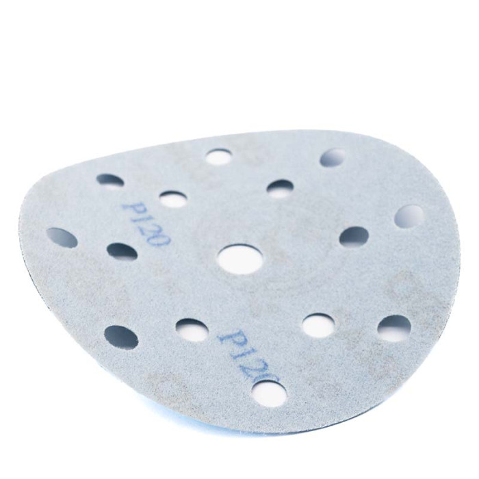 Абразивний круг DeerFos P120/d150 15 відп. (синій на пласт. осн.)