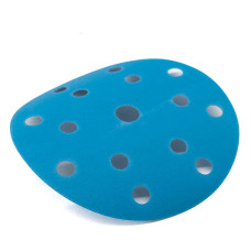 Абразивний круг DeerFos P240/d150 15 отв (синій на пласт. осн.)