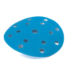 Абразивний круг DeerFos P500/d150 15 отв (синій на пласт. осн.)