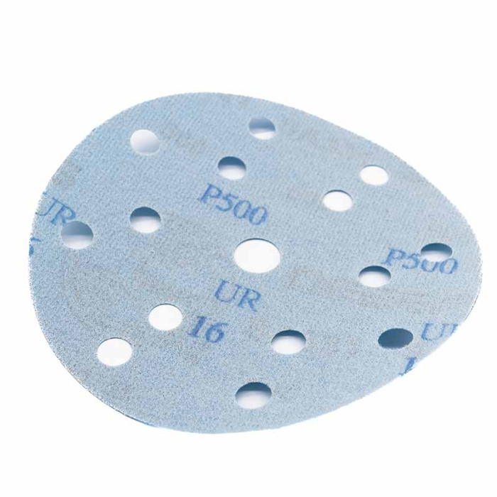 Абразивний круг DeerFos P500/d150 15 отв (синій на пласт. осн.)