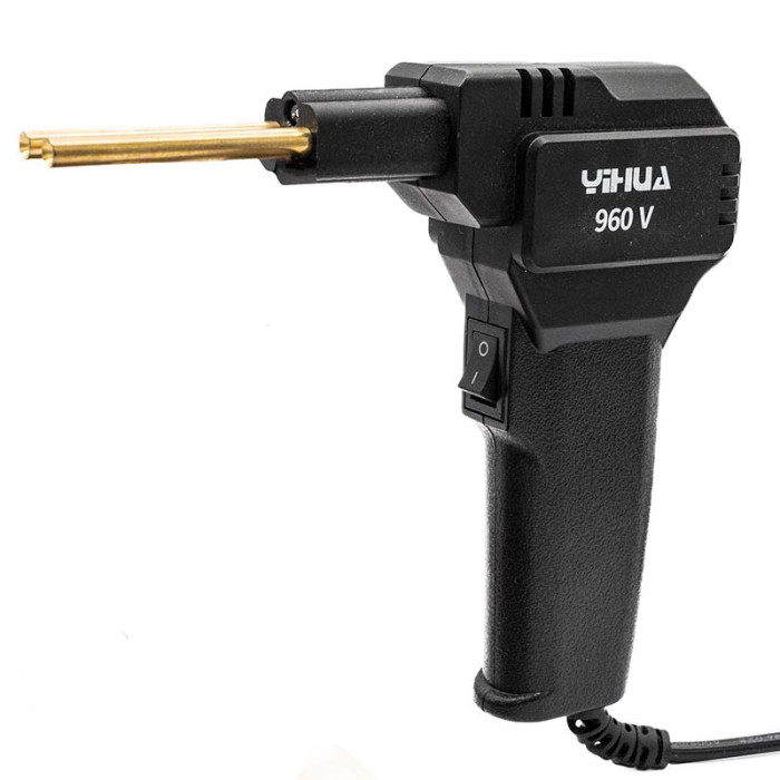 Гарячий степлер Yihua 960V + 200 скоб, кусачки для ремонту пластмас