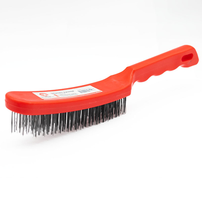 Щітка ручна 5-рядна, пластиковий корпус INTERTOOL BT-0008