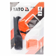 Шпатель для силікону YATO : Набір 4 Од.(YT-5262)