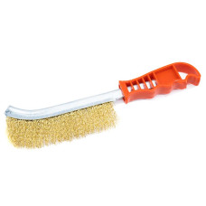 Щітка дротяна металева з пластмасовою ручкою VOREL 06965