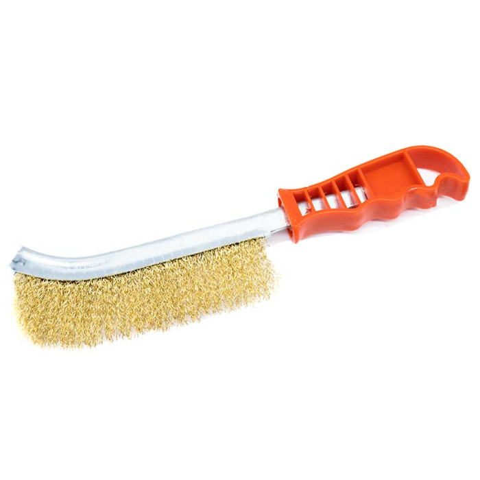 Щітка дротяна металева з пластмасовою ручкою VOREL 06965
