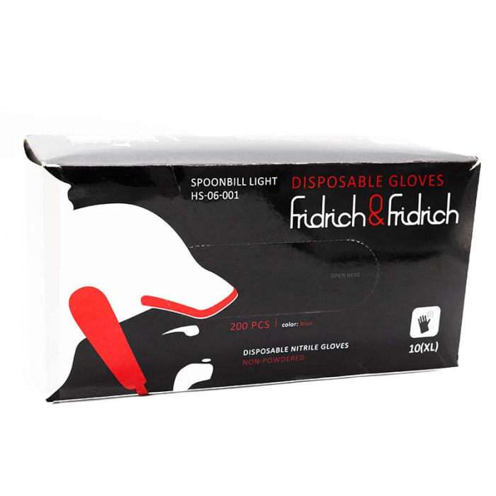 Рукавички нітрилові розмір XL Fridrich (ціна за пару) HS-06-001 XL
