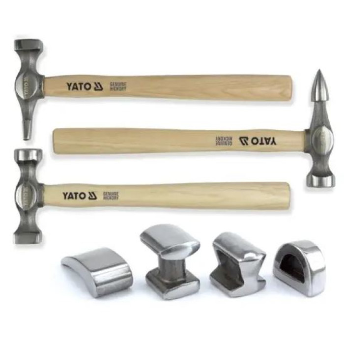 Набір правильних молотків 7 шт. YATO YT-4590