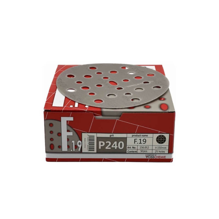 Абразивний круг F.19 CAR SYSTEM Р240 D150мм 25 отворів