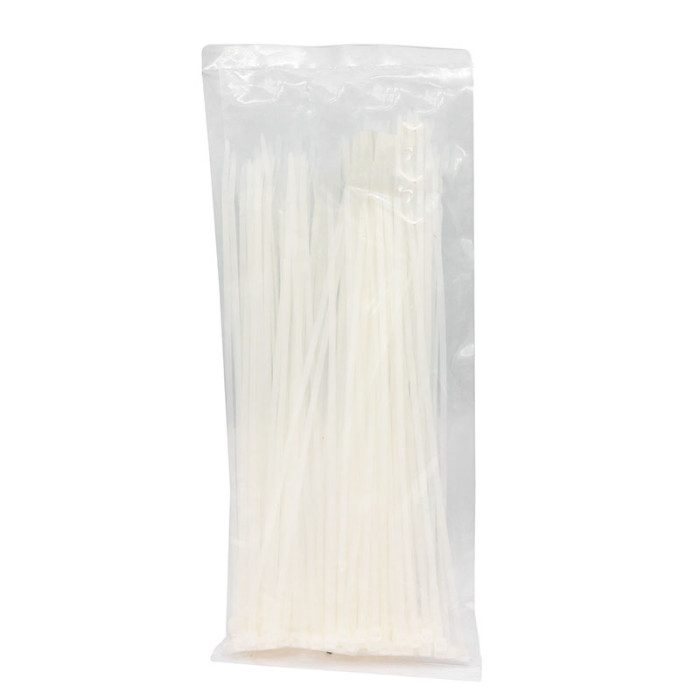 Хомути пластикові білі 3*200 (100шт) PROFGroup