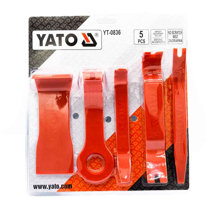 Набір для зняття обшивки YATO 5 од.
