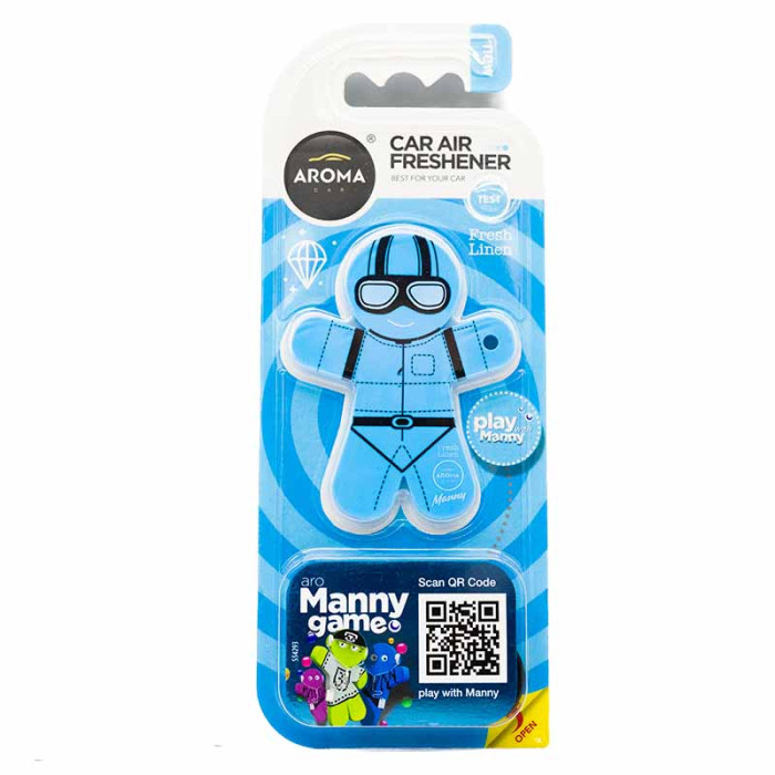Ароматизатор для авто Aroma Car Manny FRESH LINEN 83138