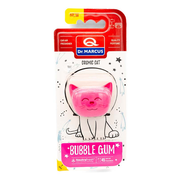 Ароматизатор Dr. Marcus Cosmic Cat Bubble Gum (Жуйка) кліпси на дефлектор (990)