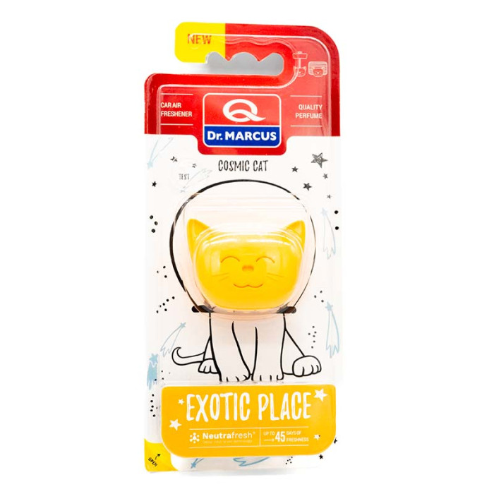Ароматизатор Dr. Marcus Cosmic Cat Exotic Place (Екзотичне Місце) Кліпси на дефлектор (992)