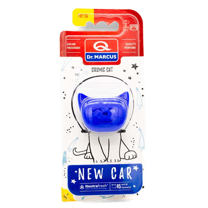 Ароматизатор Dr. Marcus Cosmic Cat New Car (Нова Машина) кліпси на дефлектор (948)