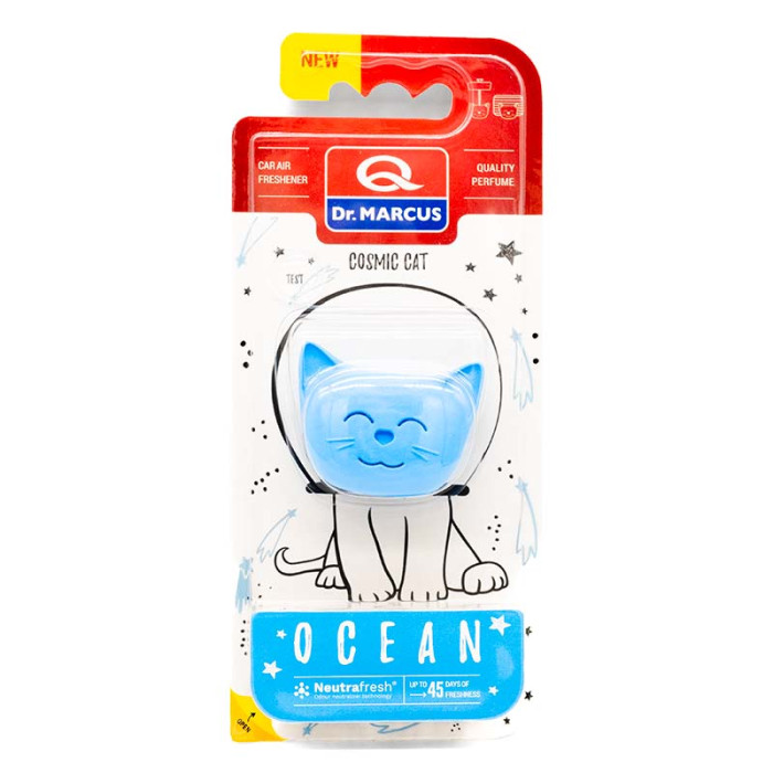 Ароматизатор Dr. Marcus Cosmic Cat Ocean (Океан) кліпсі на дефлектор (арт. 947)