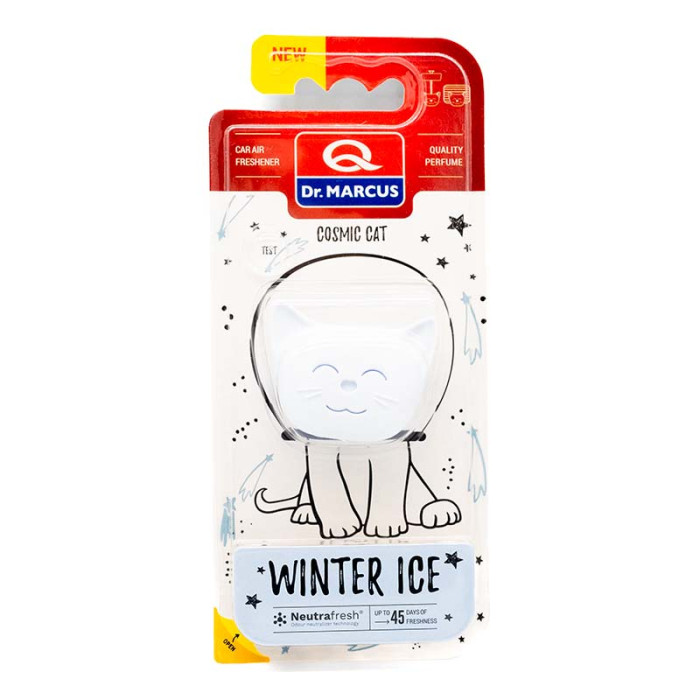 Ароматизатор Dr. Marcus Cosmic Cat Winter Ice (Зимовий Лід) кліпси на дефлектор (991)