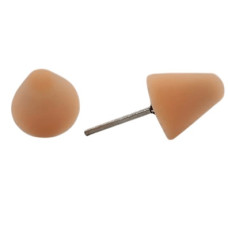 Круг полірувальний для дриля MaxShine Orange D30 H3 помаранчевий - для дітей