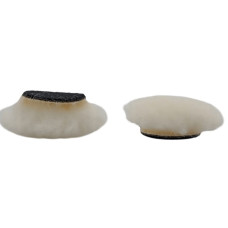 Коло полірувальне вовняне на липучці MaxShine Long Wool Pad білий D25 (10)