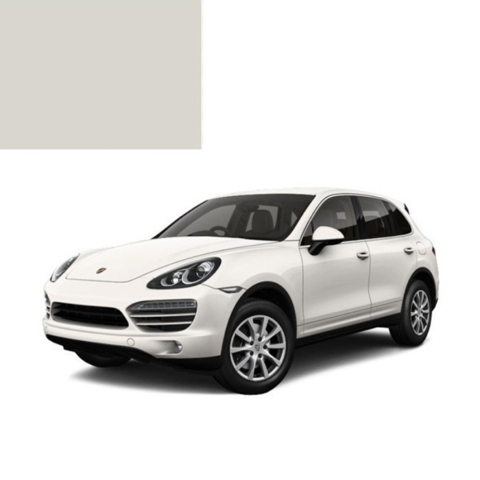 Фарба за кодом акрилова біла Candyweiss LB9A для автомобілів Porsche