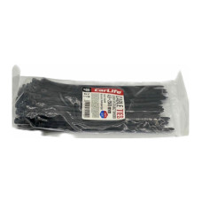 Хомути пластикові чорні 4,8*250(100шт) упаковка Carlife